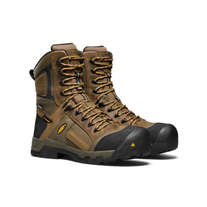 BOTTES DE TRAVAIL - HOMME - BRUN - KEEN - DAVENPORT 8" - 1017799 – Image 4