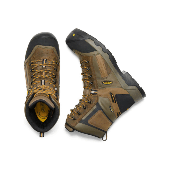 BOTTES DE TRAVAIL - HOMME - BRUN - KEEN - DAVENPORT 8" - 1017799 – Image 3