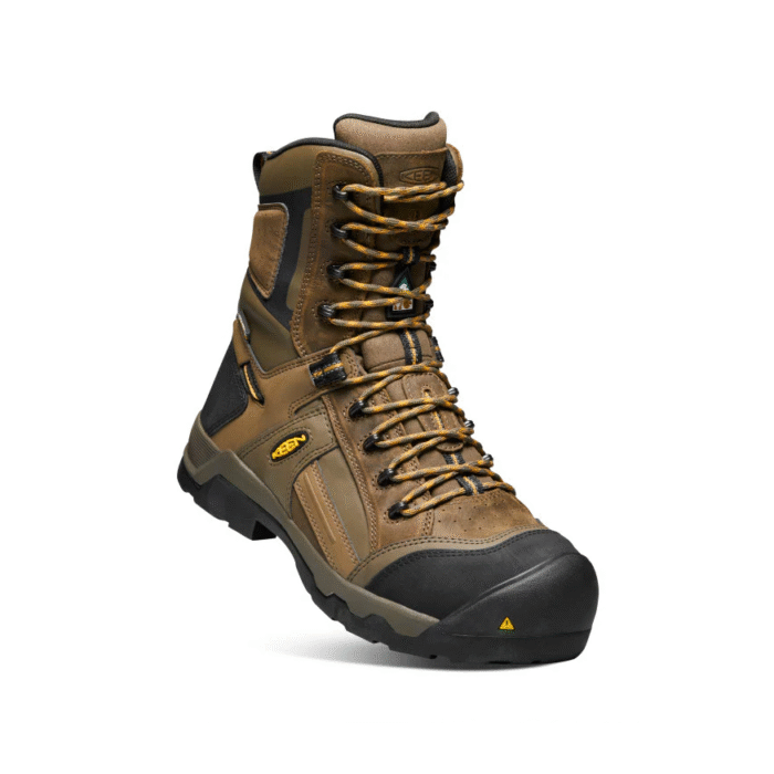 BOTTES DE TRAVAIL - HOMME - BRUN - KEEN - DAVENPORT 8" - 1017799 – Image 2