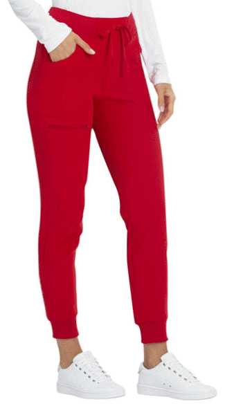 Mode Pantalons Pantalons en jersey L’ artusi L\u2019 artusi Pantalon en jersey rouge style d\u00e9contract\u00e9 
