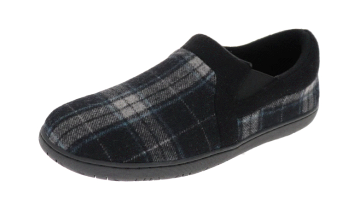 FOAMTREADS - PANTOUFLE - NOIR - JACOB - BK-FL