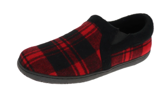 FOAMTREADS - PANTOUFLE - ROUGE - JACOB - RD-FL