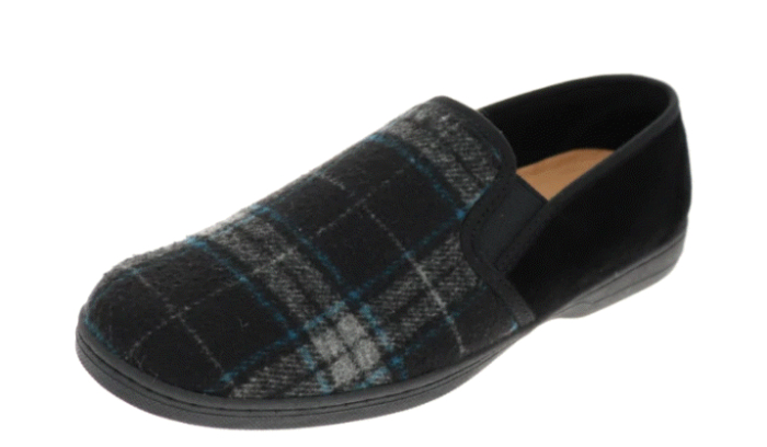 FOAMTREADS - PANTOUFLE - NOIR - REUBEN 2 - BK-FL