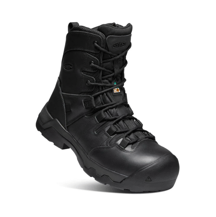 BOTTES DE TRAVAIL - HOMME - NOIR - KEEN - OSHAWA + SIDE ZIP WP - 1022107 – Image 2