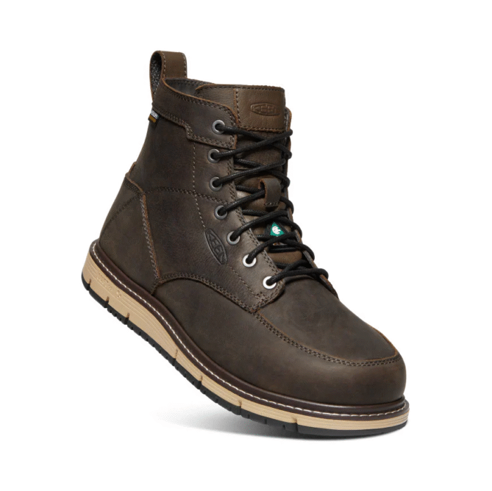 BOTTES DE TRAVAIL - HOMME - BRUN - KEEN - SAN JOSE 6" - 1023250 – Image 4