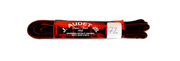 J.AUDET JR - LACET EN NYLON BRUN