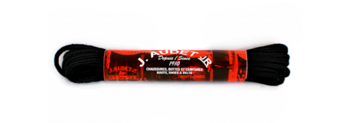 J.AUDET JR - LACET NOIR EN NYLON
