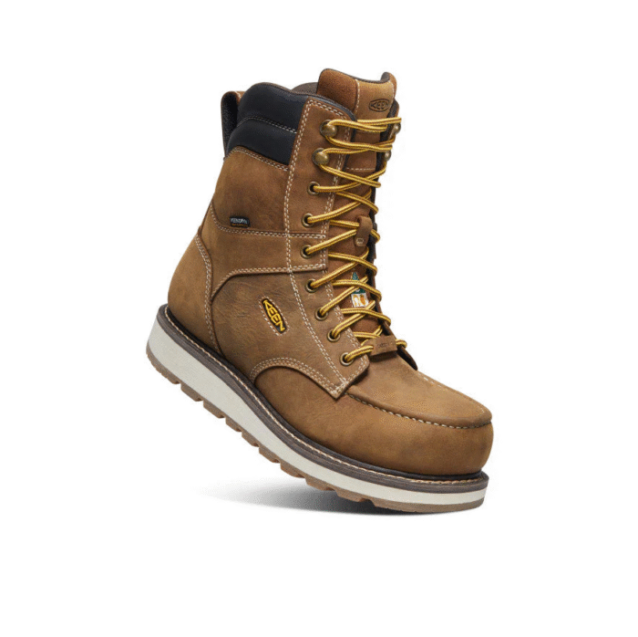 BOTTES DE SÉCURITÉ - HOMME - BRUN - KEEN - CINCINNATI 8" WP - 1025690 – Image 2