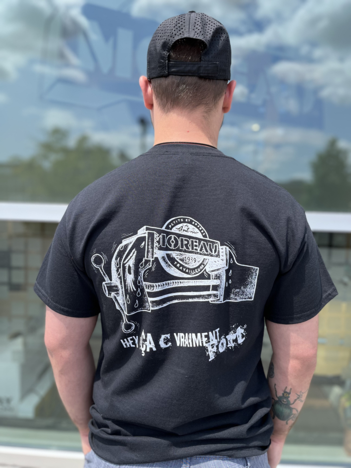 ANTONIO MOREAU - T-SHIRT  - NOIR - MOREAUTS