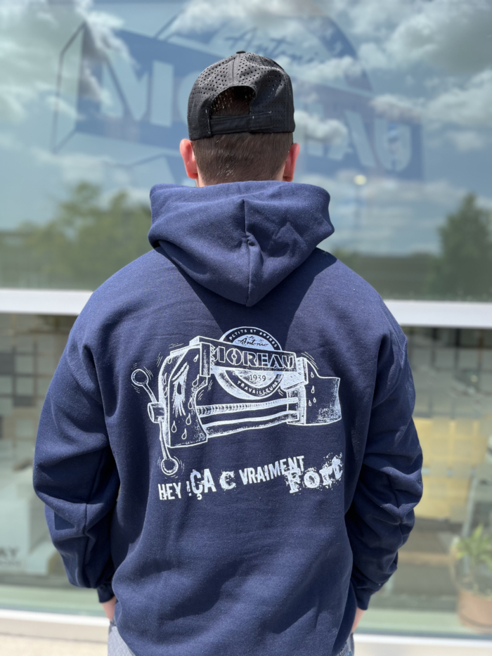 ANTONIO MOREAU - HOODIE - MARINE - MOREAUCAP