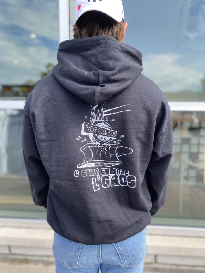 ANTONIO MOREAU - HOODIE - NOIR - MOREAUCAP