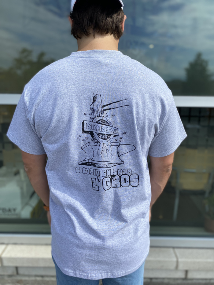 ANTONIO MOREAU - T-SHIRT - GRIS - MOREAUTS