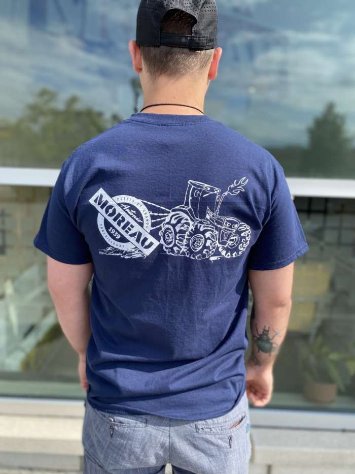 ANTONIO MOREAU - T-SHIRT - MARINE - MOREAUTS