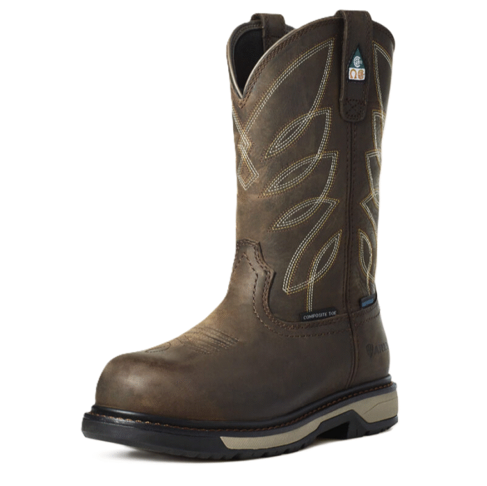 BOTTE COWBOY DE SÉCURITÉ – FEMME - BRUN – ARIAT - 10035774