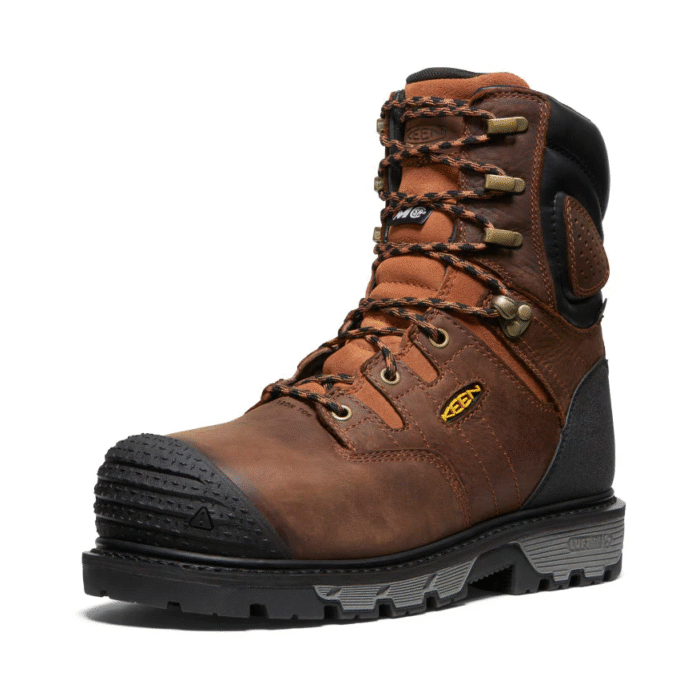 BOTTES DE SÉCURITÉ - HOMME - BRUN - KEEN - CAMDEN 8" - MÉTATARSE INTERNE - 1027693 – Image 2