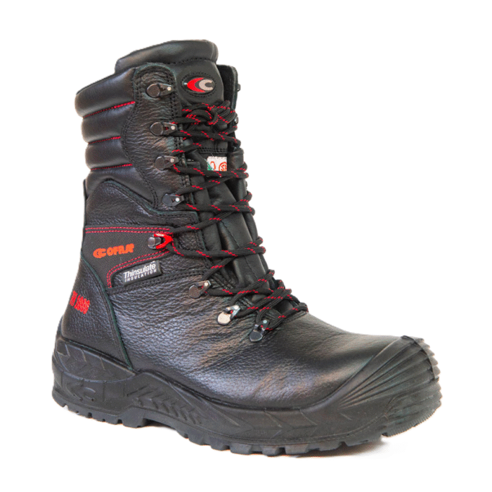 BOTTE DE TRAVAIL - HOMME - NOIR - COFRA - THUDAKA - ISOLEÉE - 1000g