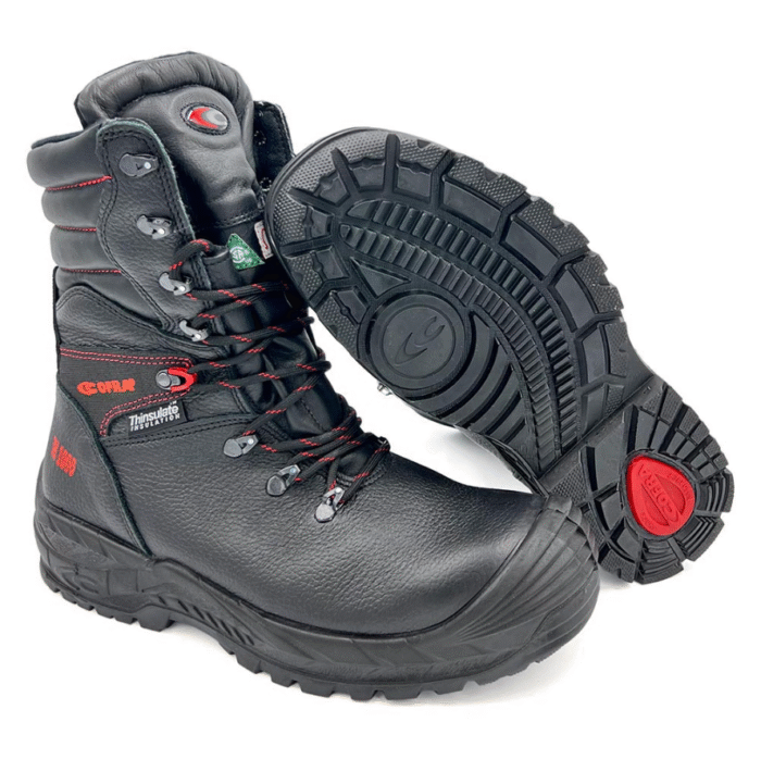 BOTTE DE TRAVAIL - HOMME - NOIR - COFRA - THUDAKA - ISOLEÉE - 1000g – Image 2
