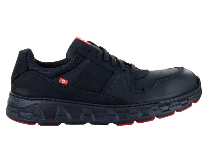SOULIER TRAVAIL – HOMME – NOIR - MELLOW WALK - SOLAR – 557029 – Image 2
