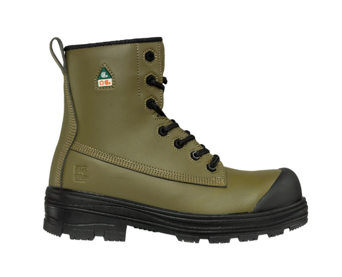 BOTTE DE TRAVAIL – HOMME - VERT - BIG BILL - MICROFIBRE – BB5240