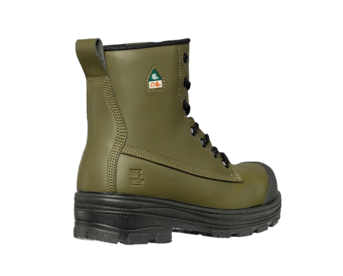 BOTTE DE TRAVAIL – HOMME - VERT - BIG BILL - MICROFIBRE – BB5240 – Image 3