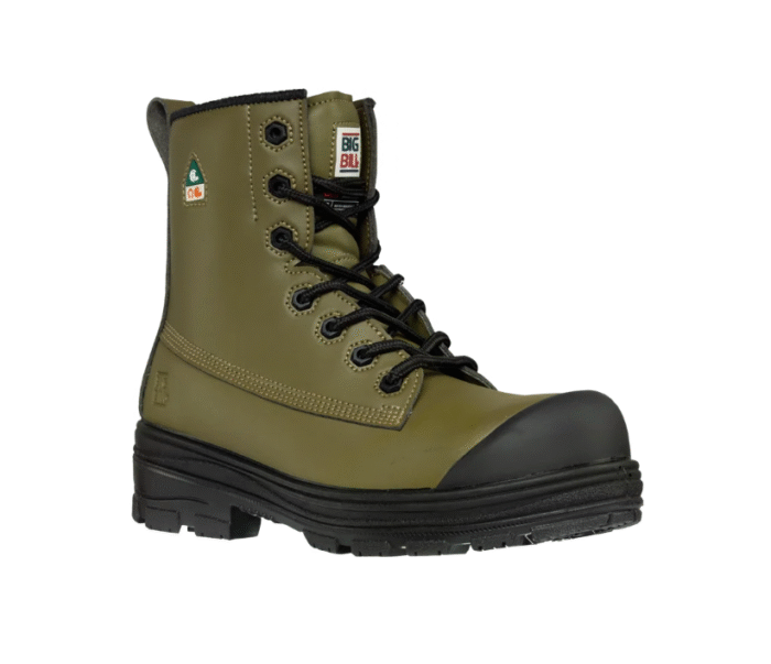 BOTTE DE TRAVAIL – HOMME - VERT - BIG BILL - MICROFIBRE – BB5240 – Image 2