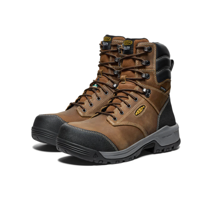 BOTTES DE TRAVAIL – HOMME - BRUN - KEEN - EVANSTON 8"– 1029670 – Image 3