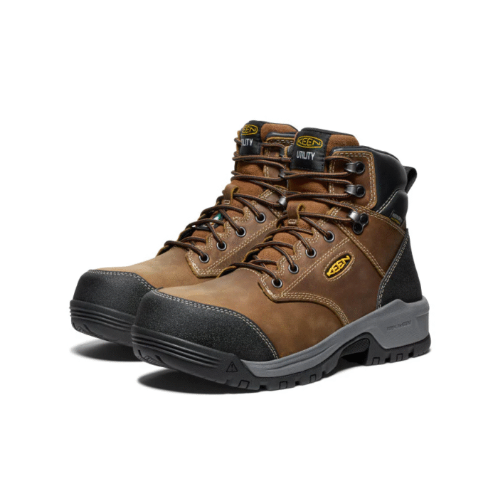 BOTTES DE TRAVAIL – HOMME - BRUN - KEEN - EVANSTON 6po – 1029855 – Image 2