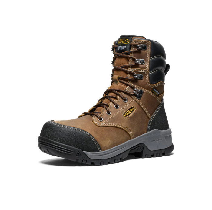 BOTTES DE TRAVAIL – FEMME - BRUN - KEEN - EVANSTON 8po – 1029671 – Image 2