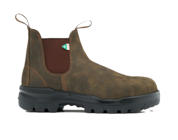 BOTTES DE TRAVAIL - UNISEXE - BRUN - BLUNDSTONE - 8302