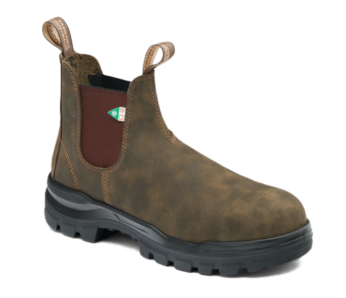 BOTTES DE TRAVAIL - UNISEXE - BRUN - BLUNDSTONE - 8302 – Image 2