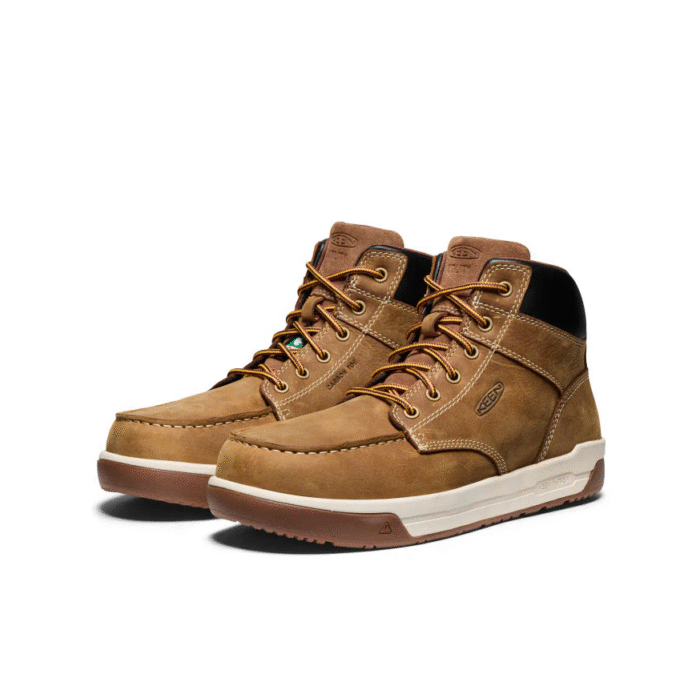BOTTES DE TRAVAIL – HOMME - BEIGE - KEEN - GIBSON – 1030651 – Image 4