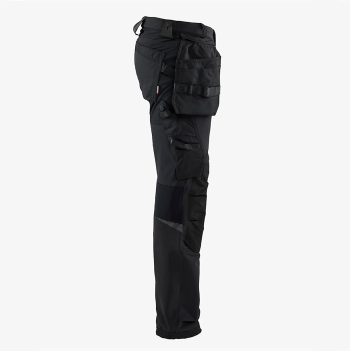 BLAKLADER – PANTALON DE TRAVAIL EXTENSIBLE – NOIR – 1622-1644-9900 – Image 3