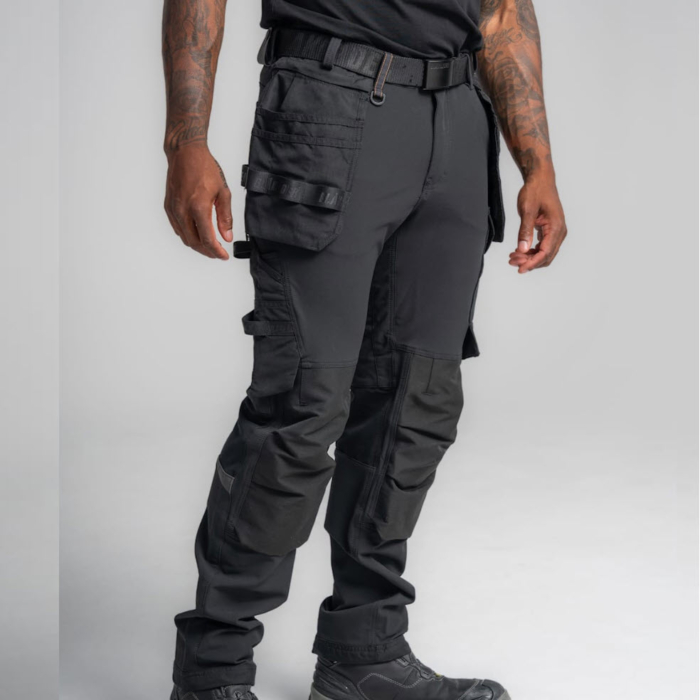 BLAKLADER – PANTALON DE TRAVAIL EXTENSIBLE – NOIR – 1622-1644-9900 – Image 4