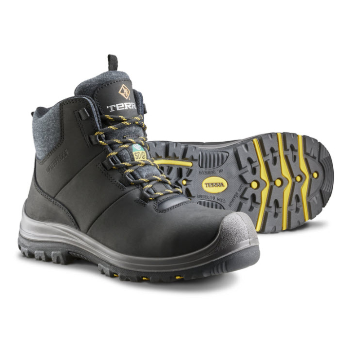 BOTTE SECURITE 6'' - FEMME - NOIR - FINDLAY - 839LBK