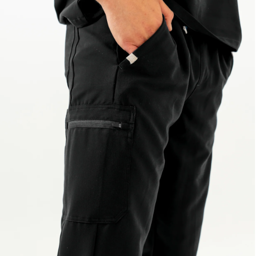 PANTALON HOMME NOIR JOIIA KIAN – Image 2