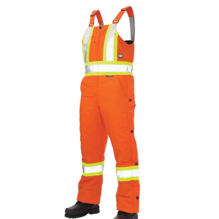 DISPONIBLE EN LIGNE SEULEMENT - TOUGH DUCK – SALOPETTE DOUBLÉE – HiViz – S757