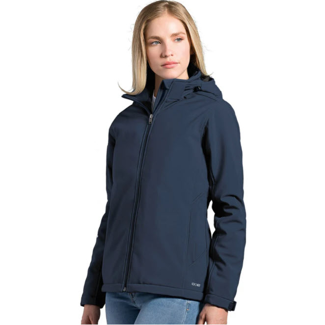 CX2 - CANADASPORTWEAR - MANTEAU ISOLÉ - FEMME - L03171 - HURRICANE - NAVY – Image 2