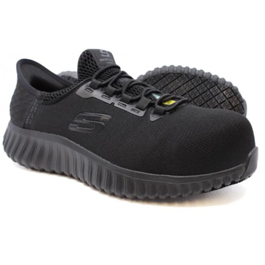 SOULIERS SECURITE - FEMME - NOIR - SKECHERS WORK - 108224CA – Image 4
